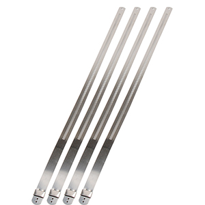 DEI Stainless Positive Lock Ties - 12mm x 14in (4-pack)