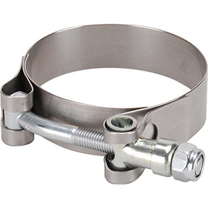 DEI Wide Band Clamp - 2.25in to 2.56in - Stainless Steel (1-pack)