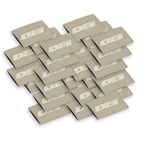 DEI Spark Plug Wire / Boot Shrink Tubes - 12 mm x 1.5in - Gray (25-pack)