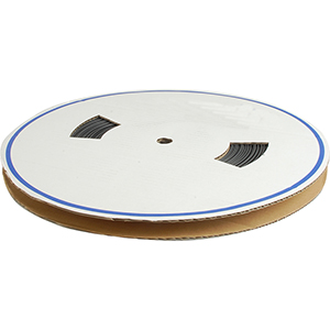 Hi-Temp Shrink Tube - 12mm x 200ft Spool - Black