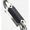Flexible Exhaust Heat Shield - 3.5in x 6.5in - Silver / Onyx