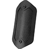 Flexible Exhaust Heat Shield - 3.5in x 6.5in - Black / Onyx