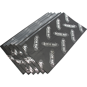 Damping Material - 24in x 12-1/2in x 2mm - 12.5 sq ft (6-pack)