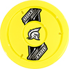 Dirt Defender Non-Vented Wheel Cover, Neon Yellow