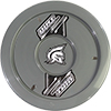 Dirt Defender Non-Vented Wheel Cover, Grey