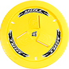 Dirt Defender Vented Wheel Cover, Yellow