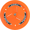 Dirt Defender Vented Wheel Cover, Orange