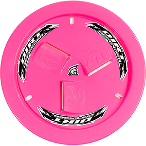 Dirt Defender Vented Wheel Cover, Neon Pink