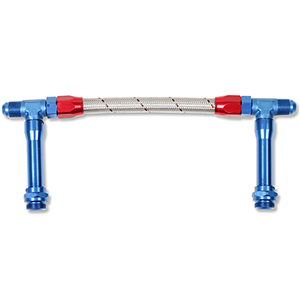 Earl's Fuel Line Kit, Double Inlet -8 AN