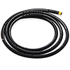 Earls -6 Black Power Steering Hose 6 Ft Pc.