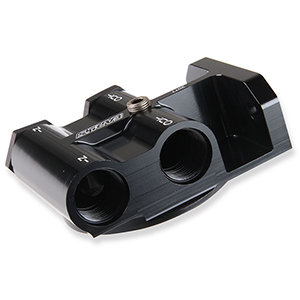 Earls Billet Aluminum Single Remote Filter Mount