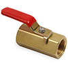 Earls 3/8 Npt Brass Shut Off Valve