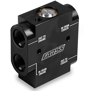 Earls Oil Thermostat-Billet
