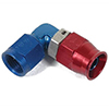 Earl's 90&deg; Aluminum Speed-Seal Adjustable Hose End, Size -8 AN