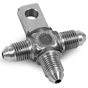 Earl's T-Fitting AN-AN-AN Adapter, Size -3 AN