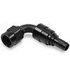 Earls -6 90 Deg. Ultrapro Crimp-On Swivel Hose End