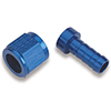 Earls Straight Auto-Crimp Hose End, -6AN