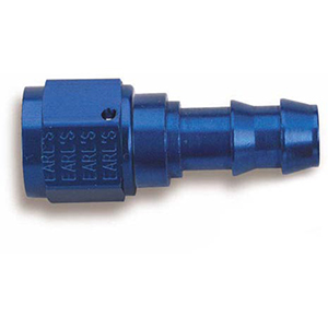 Earls Straight Super Stock Hose End, -8AN