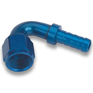 Earl's 120&deg; Auto-Crimp Hose End, Size -4 AN