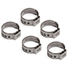 Earls 5/16 Vapor Guard Hose Clamp 1 Ear Crimp Type