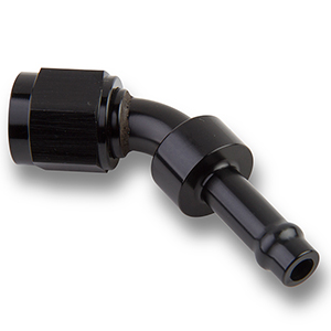 Earls -6 45 Deg. To 5/16 Vapor Guard Hose End