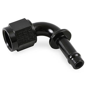 Earls -6 90 Deg. To 5/16 Vapor Guard Hose End