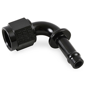 Earls -6 90 Deg. To 3/8 Vapor Guard Hose End