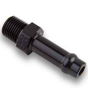 Earls 1/8 Npt Male Straight To 5/16 Vapor Guard Hose End