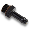 Earls 9/16-18 Male Port Str To 5/16 Vapor Guard Hose End