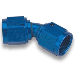 Earls 45 Deg. Bent B Nut To B Nut