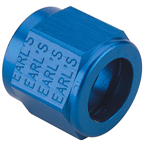 Earls Aluminum Tube Nut, -12AN