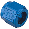 Earls Aluminum Tube Nut, -12AN
