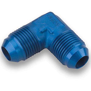 Earls 90-Degree AN Male Union Fitting, -10AN
