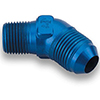 Earl's 45&deg; -8 AN Male to 1/4" NPT Adapter