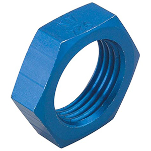 Earls Aluminum Bulkhead Nut, -10AN