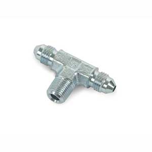 Earls -3AN To 1/8" NPT Tee On Side Adapter Fitting