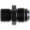 Earl's Straight Male AN -10 to 18mm x 1.5 - Black