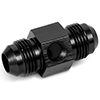 Earls Black Ano -8 Fuel Pressure Ga Adapter