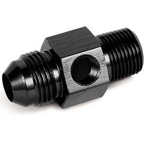 Earl's Pressure Gauge Adapter Fitting -8AN Male to 3/8" NPT