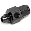 Earls Black Ano -6 Male To -6 Female Gage Adapter