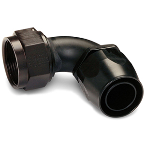 Earls -24 90 Deg Black Ano Auto-Fit