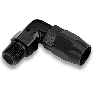 Earl's Ano-Tuff 90&deg; Swivel-Seal Hose End, Size -10 AN