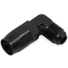 Earls Black Ano-8 Forged L B-Nut / No Ext