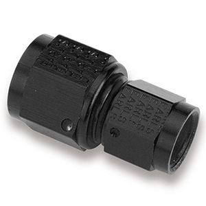 Earls Black Ano -8 To -6 Str An Female Swivel Union