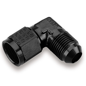 Earl's Ano-Tuff 90&deg; AN Female to Male Swivel Fitting, Size -8 AN