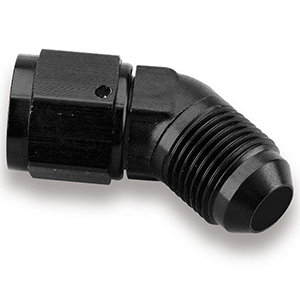 Earl's Ano-Tuff 45&deg; AN Female to Male Swivel Fitting, Size -8 AN