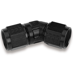 Earls Ano-Tuff 45 Deg Nut To Nut Low Profile