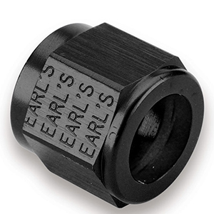 Earls Black Ano -10 Tube Nut