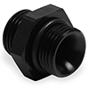 Earls -8An Port To -8An Port Adapter Black Ano
