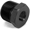 Earls Black Ano 1/2 X 1/8 Npt Bush